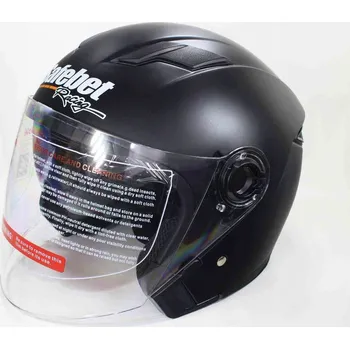 Helma na motorku Motocyklová přilba Safebet HF-223, velikost XL, černá