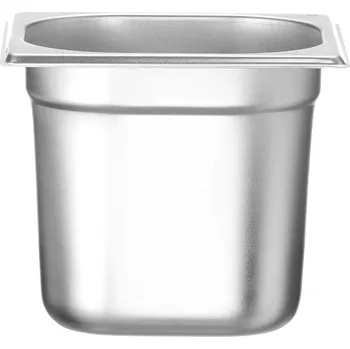Nádoba na pečení Kontejner GN 1/6, HENDI, Budget Line, GN 1/6, 2,4L, 176x162x(H)150mm