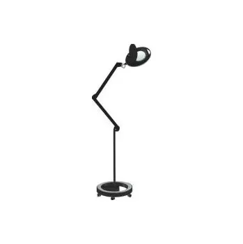 Stojací lampa Kosmetická LED lampa L003 černá + stojan 6025