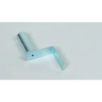 Držák antény na zeď mini, galvanický zinek, délka 8,5cm, výška 8,5cm