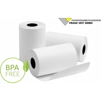 Papír pro tiskárny Termo pokladni kotouček 62/150/12 BPA free TK62/150/12/48/24