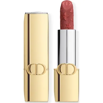 Rtěnka DIOR - Rouge Dior – Limitovaná edice couture rtěnky – Zlaté pouzdro a gravírovaná tuba Rtěnky 3.5 g Rosegold unisex