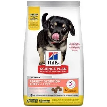 Hill's Can. SP+AB Perfect Dig Puppy M Chick&Rice 14kg