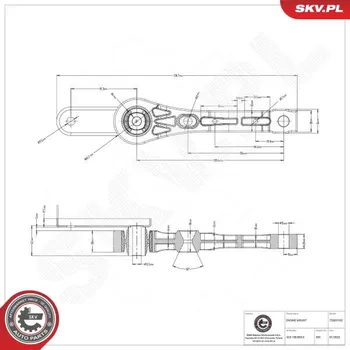Zavěšení motoru Zaveseni motoru ESEN SKV 75SKV162