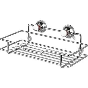 Dávkovač mýdla Polička do koupelny Pyra, 2 ks, 30 x 10,5 cm, povrchová úprava: chrom - A VENUS