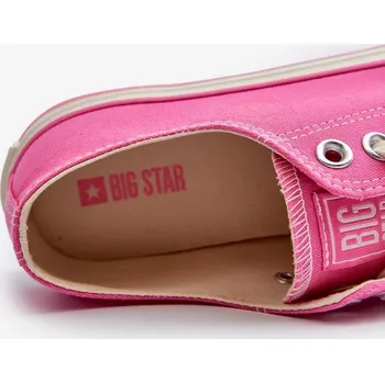 Dámské tenisky Dámské nízké tenisky Big Star Růžové Velikost: 38