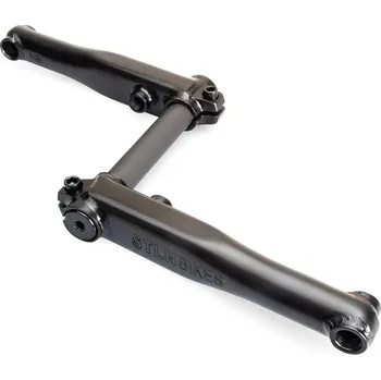 bmx Stolen Mob V4 3-Piece 8-Spline BMX Crank (165mm|Černá)