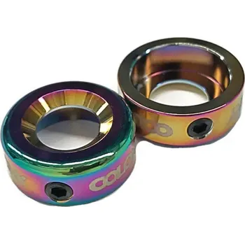 bmx Colony Konka Bar Ends (Rainbow Anodise)