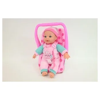 BABYBOO lalka z dźwiękiem 28cm w nosidełku 1735006