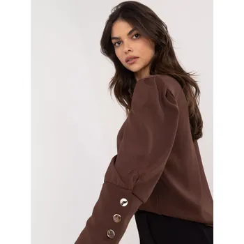 Dámská košile Halenka MI BZ M721.38 tmavě hnědá jedna velikost