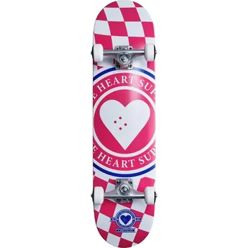 Skateboard Heart Supply Insignia Check Skateboard Komplet (7.75"|Růžová)