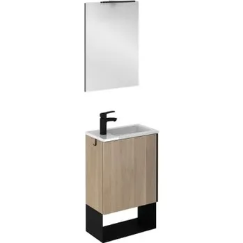 Koupelnový nábytek Koupelnový set Indus, 46 cm, dřevotříska, bříza - B RIVA