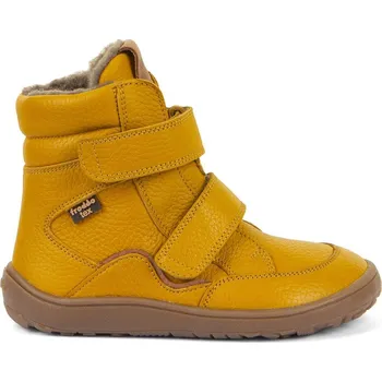 Dětská treková obuv Froddo Froddo barefoot s membránou G3160246-11 DARK YELLOW G3160246-11 DARK YELLOW Velikost 25