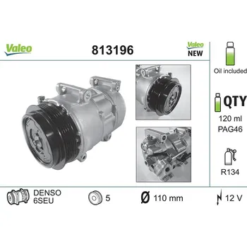 Kompresor klimatizace Kompresor, klimatizace VALEO WYPRZEDA˝ 813196