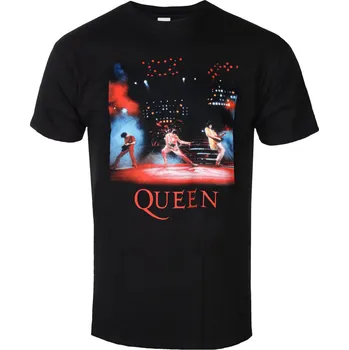Pánské tričko Tričko metal pánské Queen - Live Shot Spotlight - ROCK OFF - QUTS46MB - M