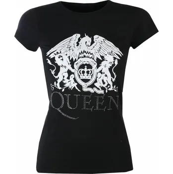 Dámské tričko Tričko metal dámské Queen - Logo - ROCK OFF - QUTS19LB - XL