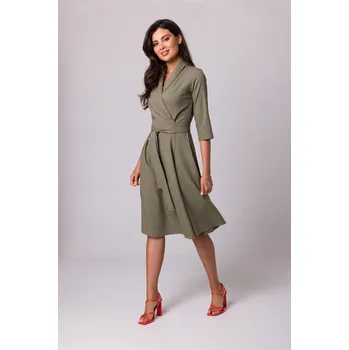 Dámské šaty BeWear koktejlové šaty klasického střihu midi velikosti XXL