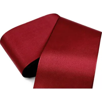 Stuha Stuha taftová šíře 72 mm, malé, 646 bordó sv.