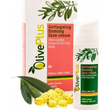 Pleťový krém ZPEVŇUJÍCÍ KRÉM NA OBLIČEJ PROTI VRÁSKÁM S VÝTAŽKEM Z OLIVOVÝCH LISTŮ