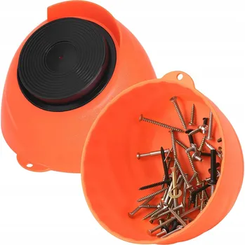 MAGNETICKÁ MISKA PODNOS MAGNETICKÝ DÍLENSKÝ ZÁSOBNÍK NA ŠROUBY DÍLY