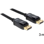 Delock kabel DisplayPort samec na Displayport samec, délka 3m (82424) (82424)