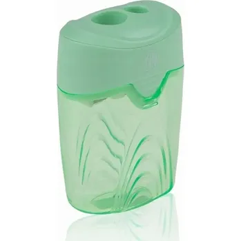 Vrták Ořezávátko dvojité s nádobkou Astra fialové, modré, růžové, vícebarevné, zelené