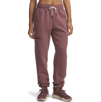 Dámské tepláky na volný čas Under Armour PJT RCK ICON PANTS W červené 6005090-651 - S | UK 13 | US 14