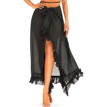 Dámské plavky Pareo šátek 16 D96CH - SELF černá Univerzální