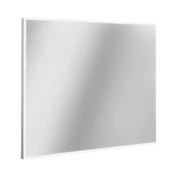 Zrcadlo Nástěnné zrcadlo s LED osvětlením Frame, 80 x 66 cm, 30 W, IP44, hliníkový rám - A GERMAN