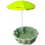 Doloni Pískoviště květ se slunečníkem Eco zelené