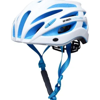 Cyklistická přilba Cyklistická přilba HAVEN TOLTEC LUMIERE L/XL Bílá, Modrá