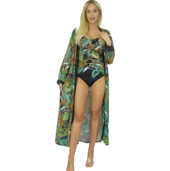 Dámské plavky Pareo šátek 14D81SZ 35 - SELF černá Univerzální