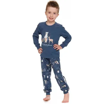 Chlapecké pyžamo Chlapecké pyžamo 4324 modrá 116