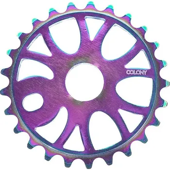 bmx Colony Endeavour BMX Sprocket (Rainbow Anodise|25T)