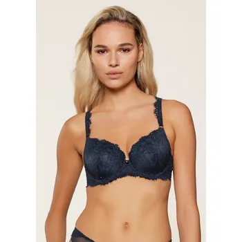 Podprsenka Dámská podprsenka LingaDore 8003-3 Tm. modrá 85 F
