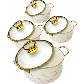 Sada nádobí Sada hrnců Smalt 8 ks