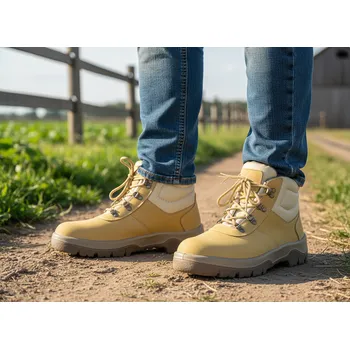 Pracovní oblečení Obuv DELTA FARMER 01, různé barvy Velikost 42 (UK-8) žlutá