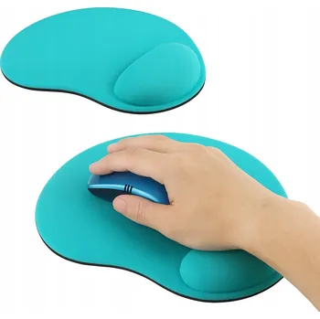 Podložka pod myš Ergonomická Podložka Pod Myš TSG-359 s podpěrou zápěstí 23x18cm