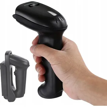 Kancelářská technika Bezdrátová 2D čtečka čárových kódů pro telefony se stojánkem