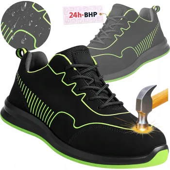 Pracovní obuv Pracovní polobotky - BOZP PRACOVNÍ OBUV Pánské Lehké Polobotky BOZP NOR-ECLBK velikost 38