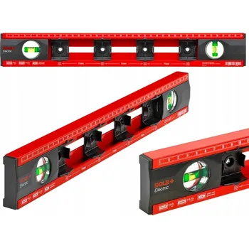Vodováha SOLA Vodováha pro elektrikáře alu 41cm 2 libelky