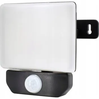 LED reflektor LFX 30W 4000K 2700LM IP65 černý s pohybovým senzorem Bemko