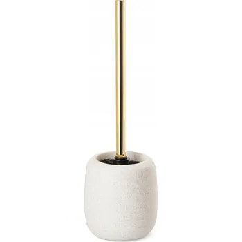 WC štětka WC štětka AWD INTERIOR 1915 Bonita bílá zlatá kamenina