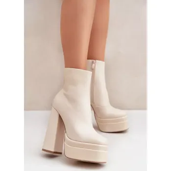 Dámská zimní obuv Boty na podpatku model 204690 Step in style 36