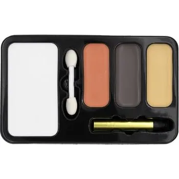 Karnevalový doplněk Funiglobal - Sada olejových barev na obličej lva -