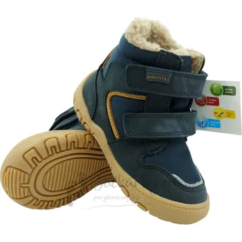 Dívčí zimní obuv Zimní dětská obuv Protetika Bagsy denim - vel. 25