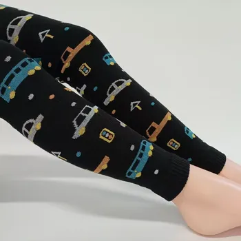 Dámské oblečení Dětské legíny Semafor - 98-104 / černá