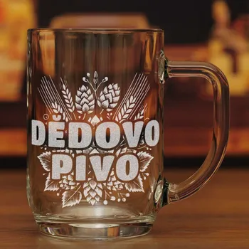 Sklenice Půllitr pro dědu