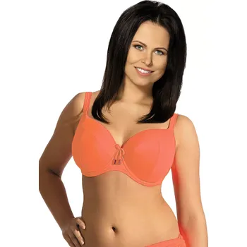 Dámské plavky Horní díl plavek 13 orange - AVA oranžová 75/E