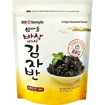Chips Sempio Křupavá svačina z mořských řas BBQ 50 g